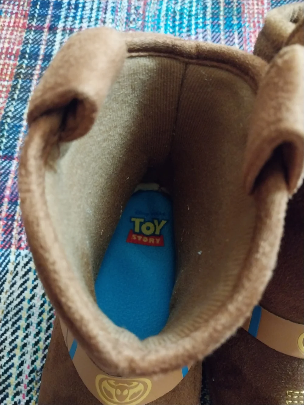 Disney Woody Brown Kids Slipper Boots